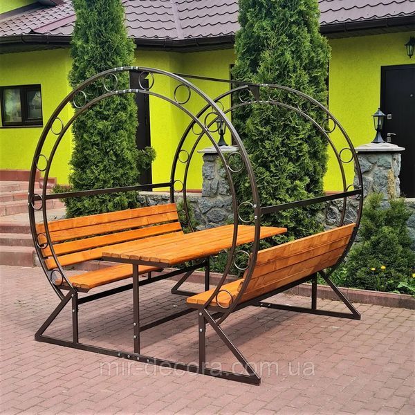 Альтанка 'Мрія' літня кована | Беседка &laquo;Мечта&raquo; летняя кованая 1001 фото