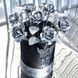 Ваза на Алею Слави кругла з янголом чорно-червона (2699730168) Букет черв. ангел,10 шт фото 3