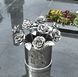 Кована ваза Герою з воїном срібна (3037433837) Нерж. ваза большая 10 фото 2